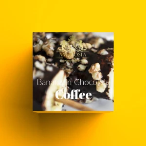 Banana in Chocolate Coffee
