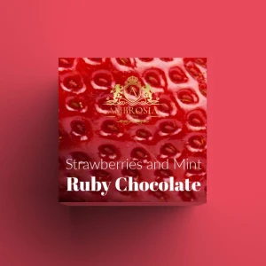RUBY with Strawberries and Mint