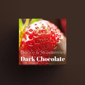 Dark Chocolate 70.4% With Quince & Strawberries