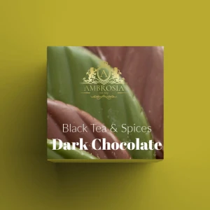Dark Chocolate 70.4% With Caramelized Black Tea Essence & Spices