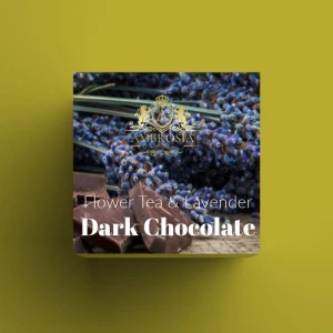Dark Chocolate 70.4% With Flower Tea & Lavender