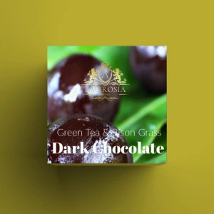 Dark Chocolate 70.4% with Green Tea  & Bison Grass